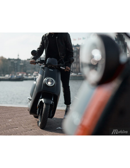 NIU NQi Sport Extended Range 45km/h Mattsvart