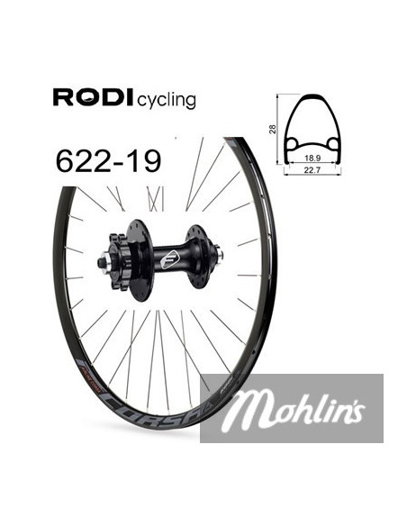 Framhjul 28 tum/ 622 mm Racer/CX Airline Corsa