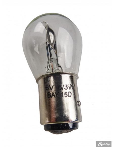 Lampa BAY15D 6v 5/3w