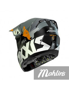 Hjälm Axxis MX Wolf orange m 2
