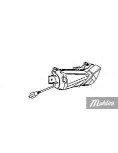 Baklampa Drax Rough 2