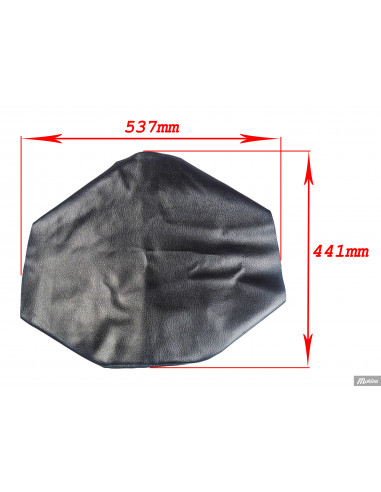 Sadelklädsel Yamaha DT50 svart