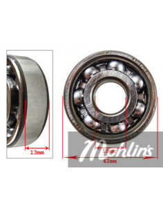 Kullager 6302 C3 15X42X13 2