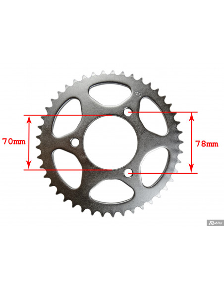 Bakdrev 42 kuggar Honda MT