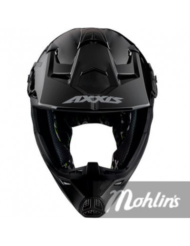 Hjälm MX Wolf Mattsvart XS