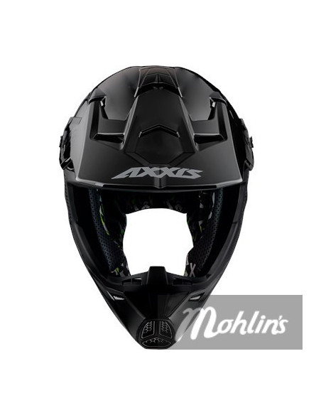 Hjälm MX Wolf Mattsvart XS