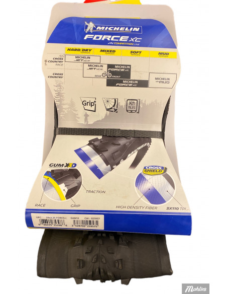 Däck MTB Force XC 57-622/29X2.25 vikbart