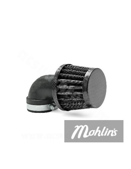 Luftfilter KN 90 gr 28/35 mm Blå