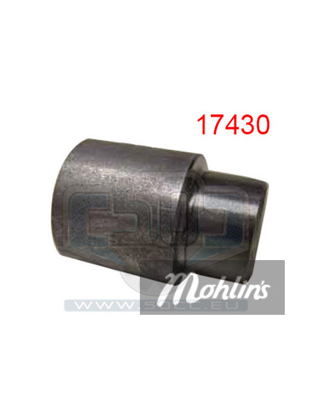 Distanshylsa Suzuki TS50X, bakhjul