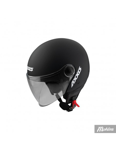Axxis Square Solid, jethjälm,  MattSvart