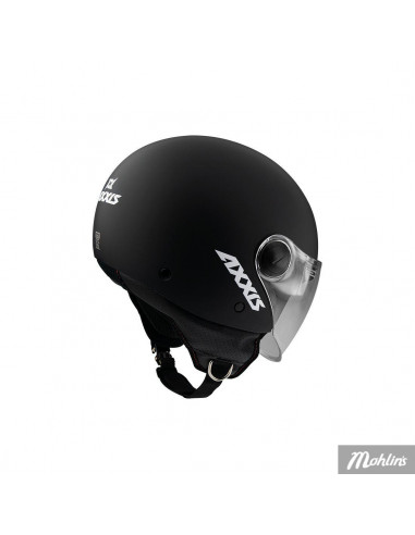 Axxis Square Solid, jethjälm,  MattSvart