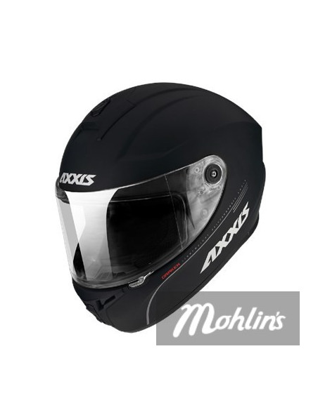 Mopedhjälm Axxis Draken Svart S