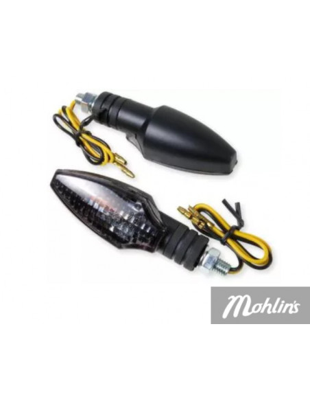 Blinkers, rökfärgade