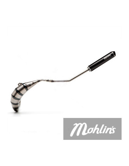 Avgassystem Yasuni(Cross HM) - Svart