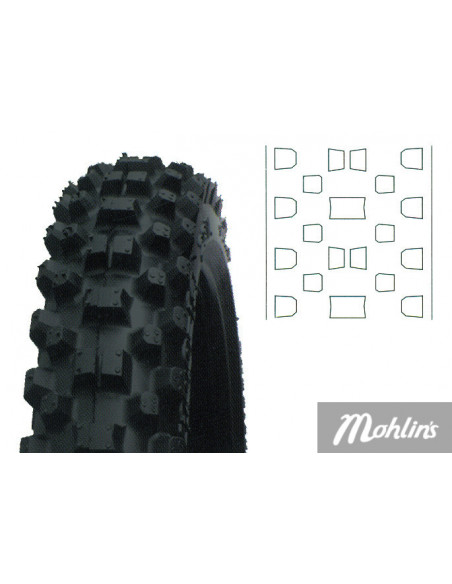 Mopeddäck 10x2.50 tt Cross