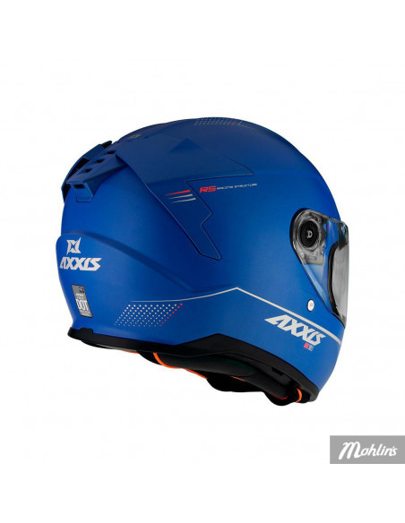 Hjälm Axxis Hawk Mattblå M