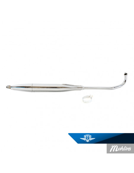 Avgassystem kompl. Made by NTS Puch X30