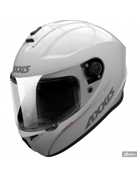Mopedhjälm Axxis Draken Vit M
