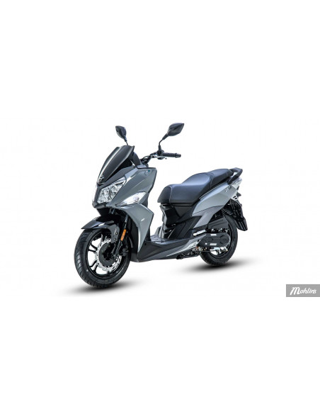 Sym Jet 14 4-takt Mattgrå/Blå