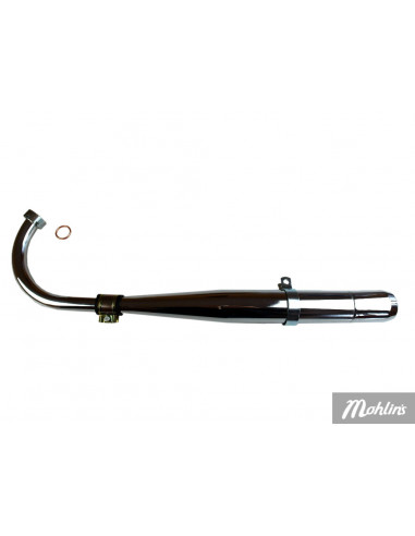 Avgassystem flakmoped / Sachs 28 mm