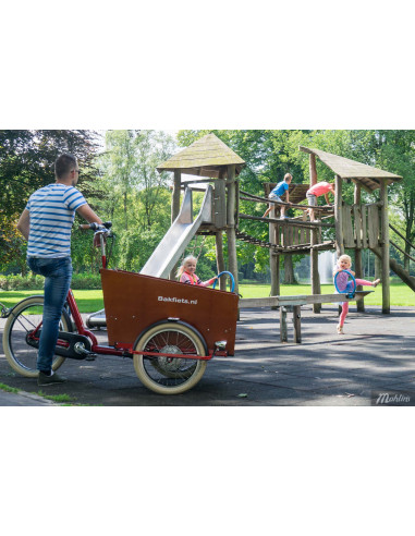 Bakfiets.NL Cruiser, bred, Di-2 5