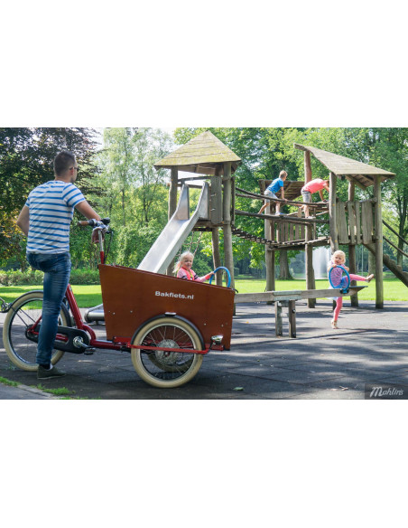 Bakfiets.NL Cruiser, bred, Di-2 5