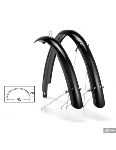 Cykelskärmset 28/622 Heltäckande 45 mm