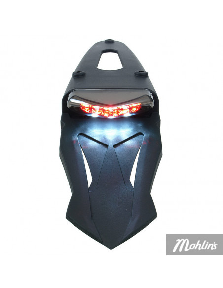 TNT Baklykta med stänkskydd (Enduro) LED