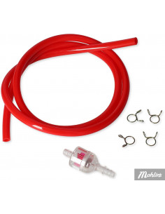 Bränsleslang Kit 1m Rött 5x8mm