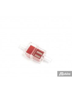 Bränslefilter/bensinfilter Rött fyrkantigt