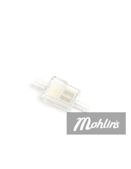 Bränslefilter/bensinfilter Vitt fyrkantigt