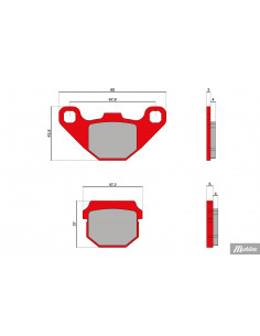Bromsbelägg Malossi MHR 2