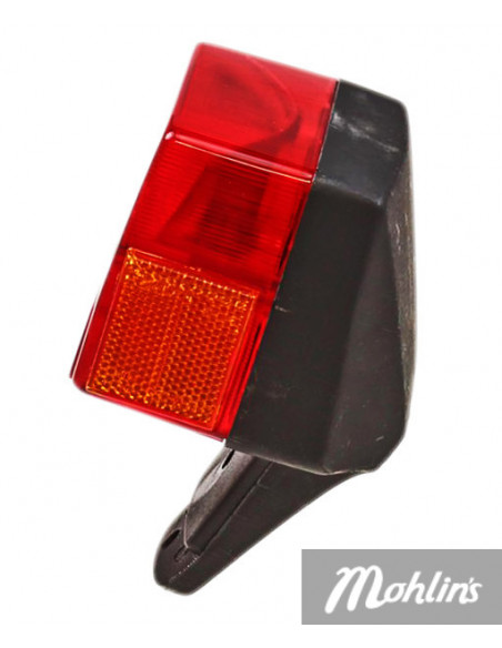 Baklykta Puch / flakmoped / MCB universal svart