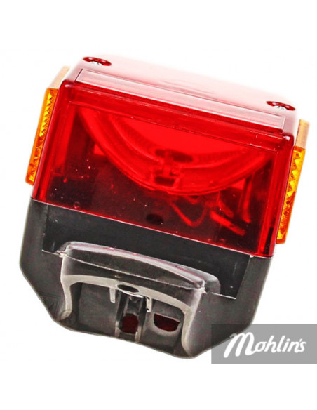 Baklykta Puch / flakmoped / MCB universal svart