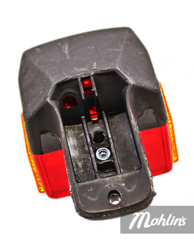 Baklykta Puch / flakmoped / MCB universal svart