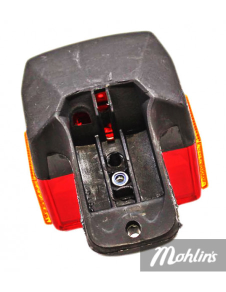 Baklykta Puch / flakmoped / MCB universal svart