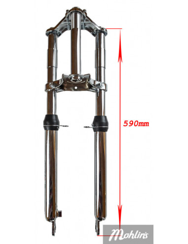 Framgaffel Puch Maxi/Mustang Cross förstärkt