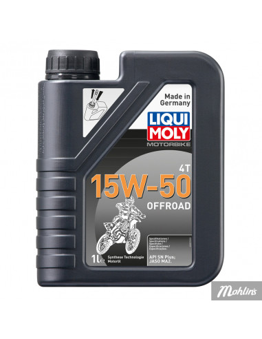 Motorolja 4T 15W-50 Offroad 4 Liter