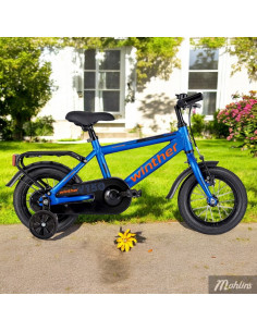 Winther 150 Pojk 1vxl fotbroms 12in Matt blå