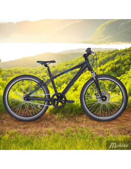 MBK Mud XP Pojk 7vxl fotbroms 24 tum Mörk Svartblå