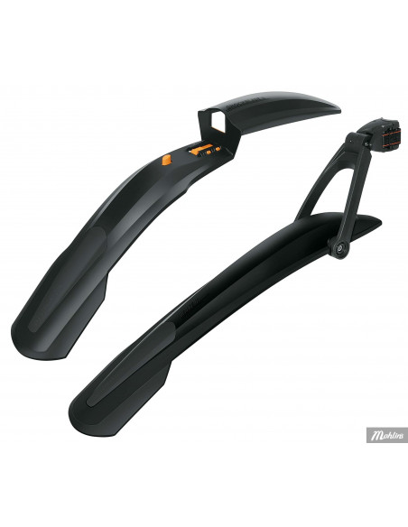 Cykelskärmset SKS Shockblade/X-Blade Dark 26/27.5 tum Svart