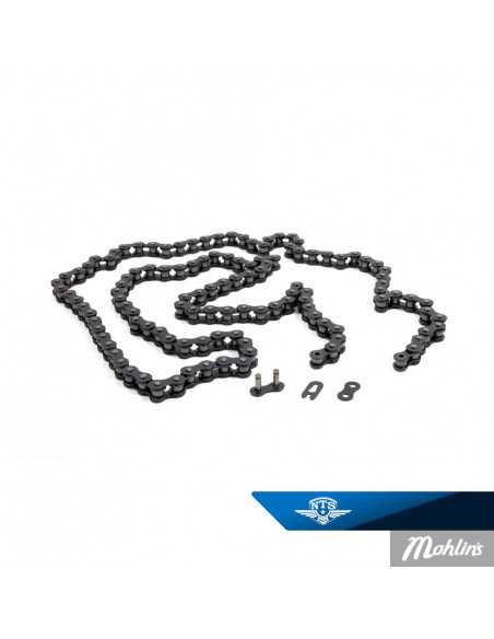 Mopedkedja 415 Smal Made by NTS (1/2 x 3/16) 120 länkar