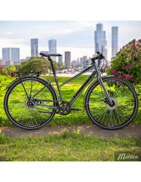 Nishiki City 707 Dam 7vxl 21tum Grafitgrå