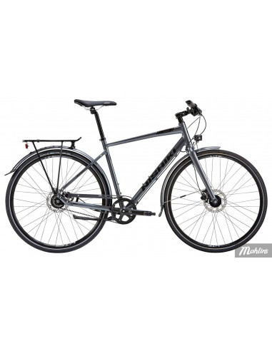 Nishiki City 707 Herr 7vxl 24tum Grafitgrå