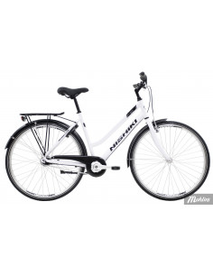 Nishiki City 107 Dam 7vxl 21,5tum Snövit 2