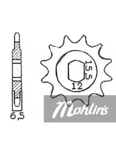 Framdrev NTS för Sachs (plant) 50S Välj kuggar i snurran 2