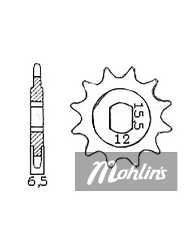 Framdrev NTS för Sachs (plant) 50S Välj kuggar...