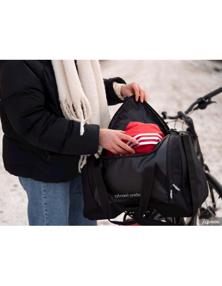 Duffelväska Atran Pulse AVS inkl. axelband 36L Svart