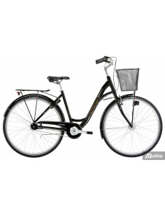 Winther Shopping SE Dam 3vxl fot/v-broms 48cm Svart inkl.... 2