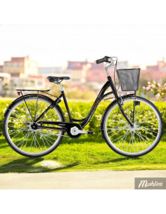 Winther Shopping SE Dam 3vxl fot/v-broms 48cm Svart inkl....